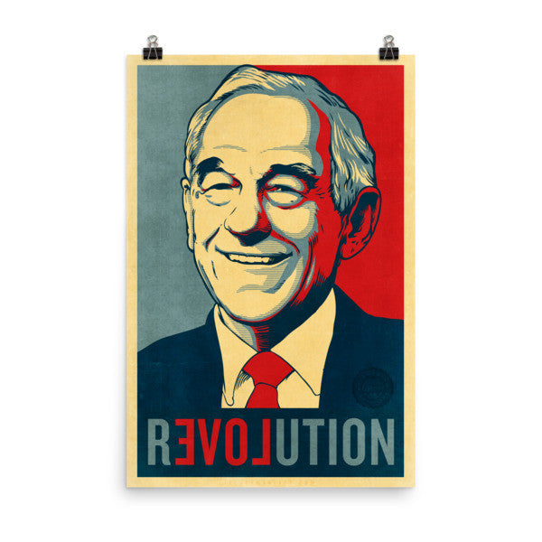 Ron Paul Revolution Print
