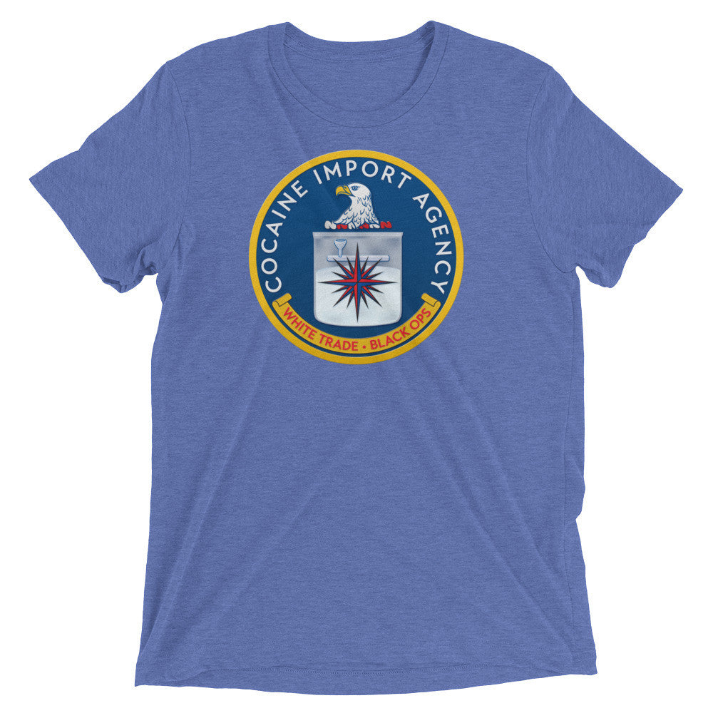 CIA Cocaine Import Agency Tri-Blend T-shirt