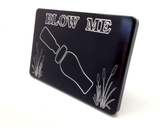 Blow Me Duck Call Hitch Cover