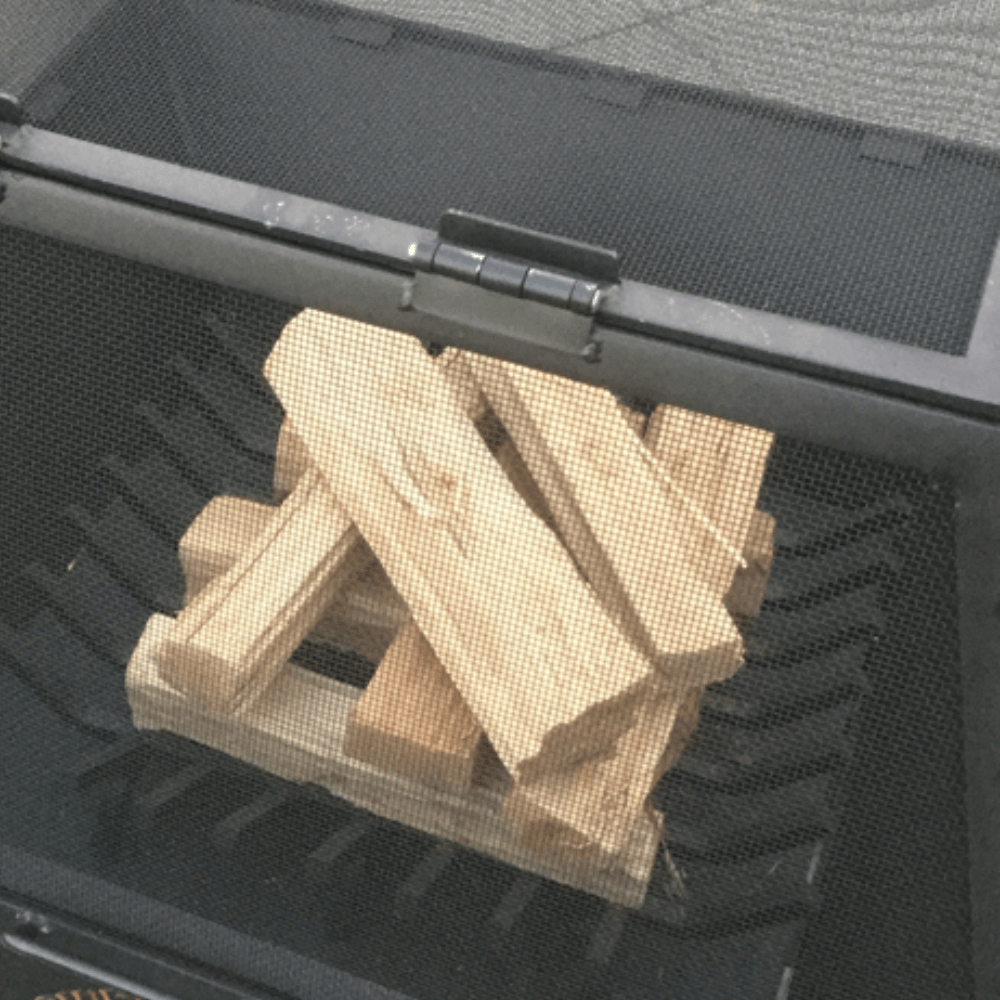 Modern Blaze Square Steel Fire Pit