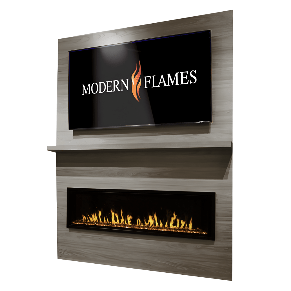 Modern Flames Allwood Fireplace Wall System for Orion Slim Electric Fireplace