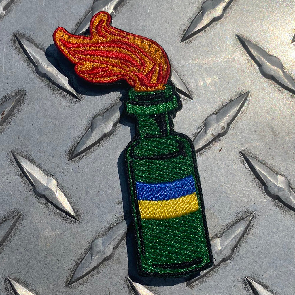 Ukraine Molotov Cocktail