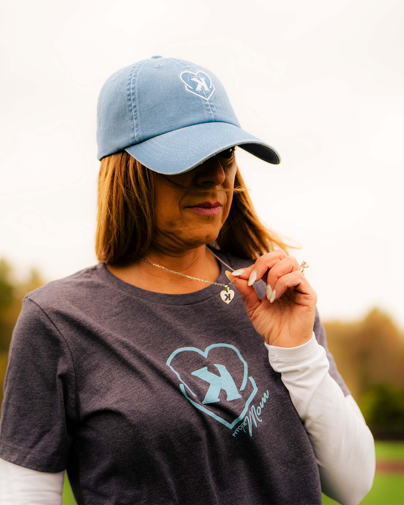 Mom and Pitcher Necklace/Pendant Set