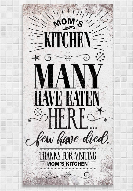 Mom's Kitchen - Canvas
