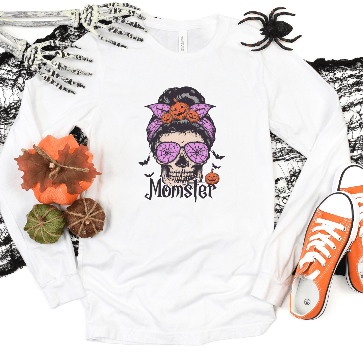 Momster Skeleton Halloween T-Shirt