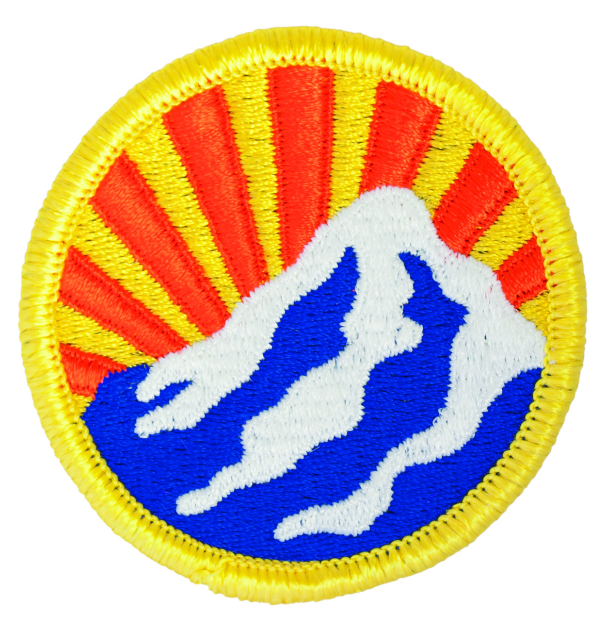Montana National Guard Patch - Full Color Dress
