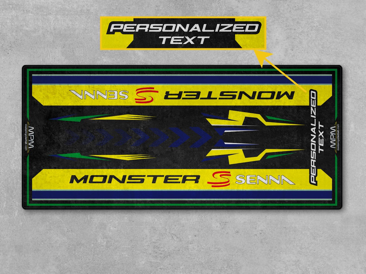 MPM Motorcycle Mat for Ducati Monster Senna - MM4107