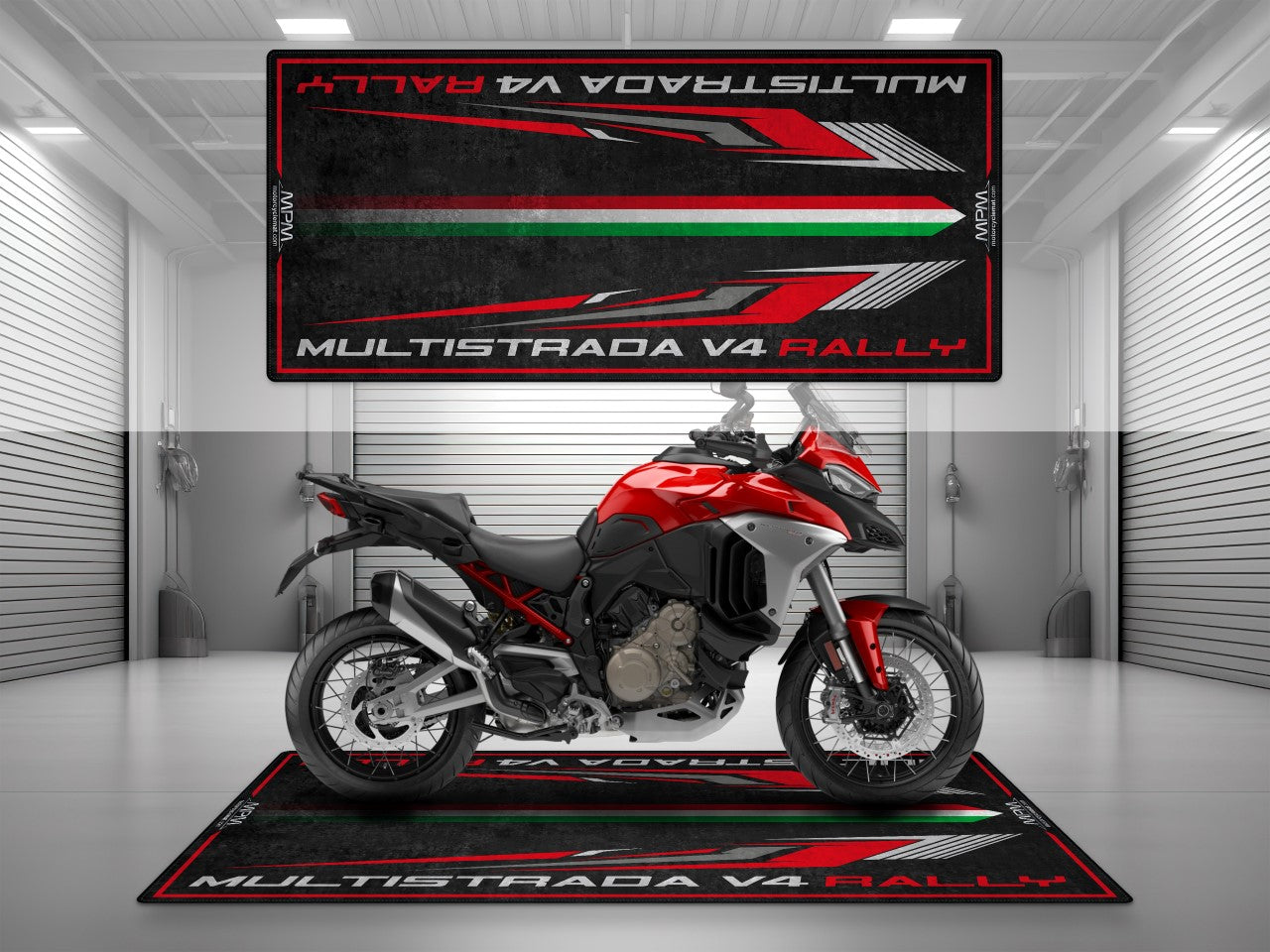MPM Motorcycle Mat for Ducati Multistrada V4 Rally - MM4111