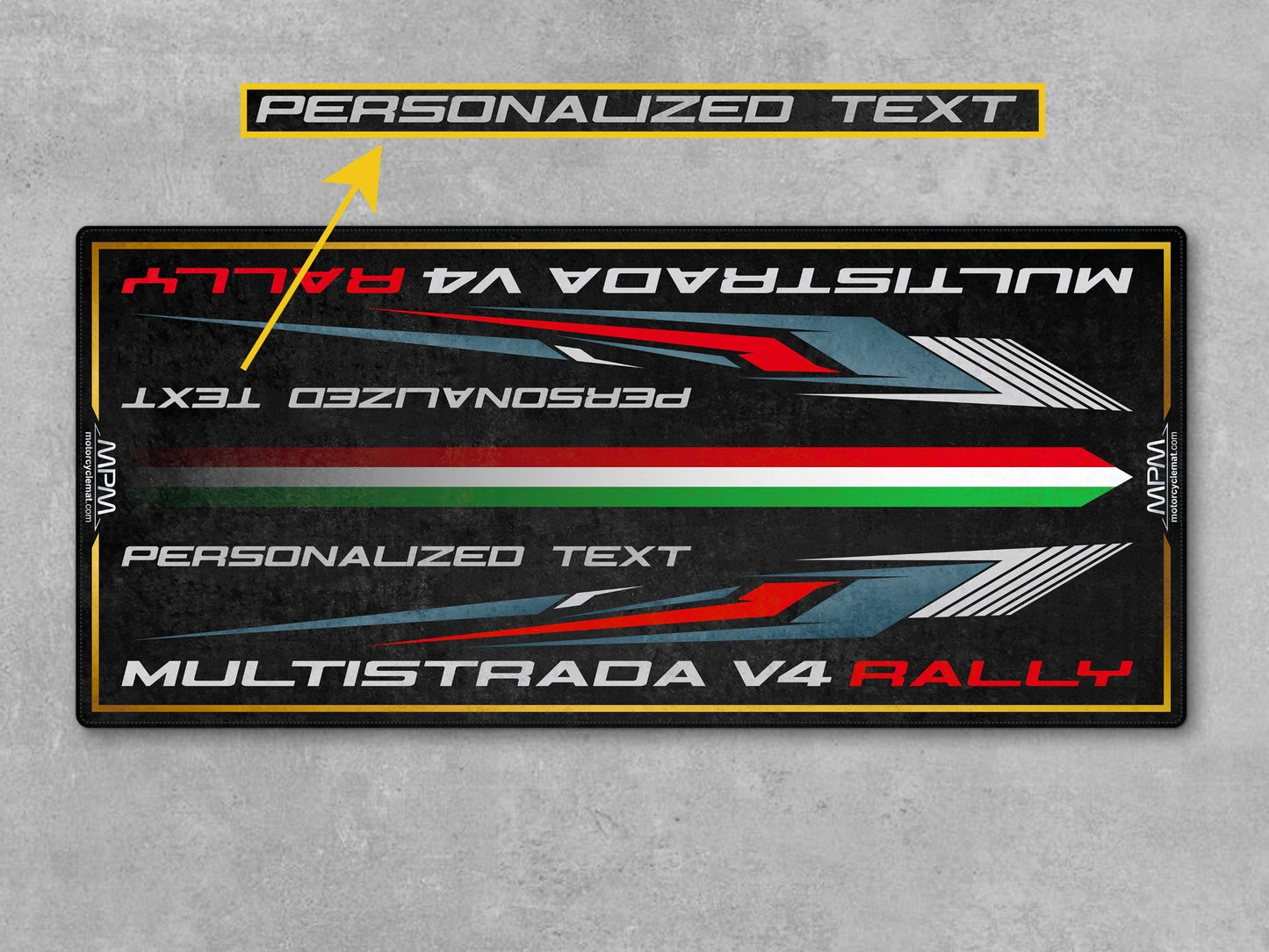 MPM Motorcycle Mat for Ducati Multistrada V4 Rally - MM4111