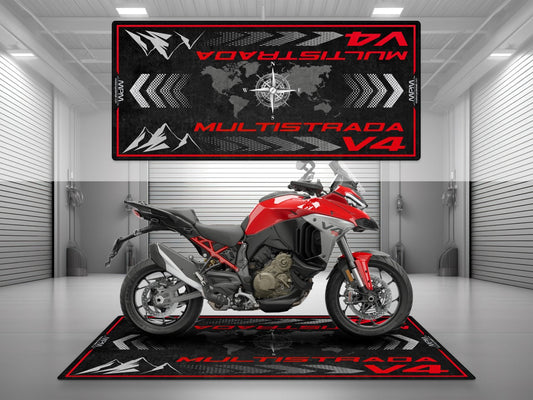 MPM Motorcycle Mat for Ducati Multistrada V4 - MM4109