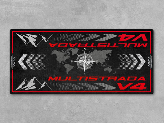 MPM Motorcycle Mat for Ducati Multistrada V4 - MM4109