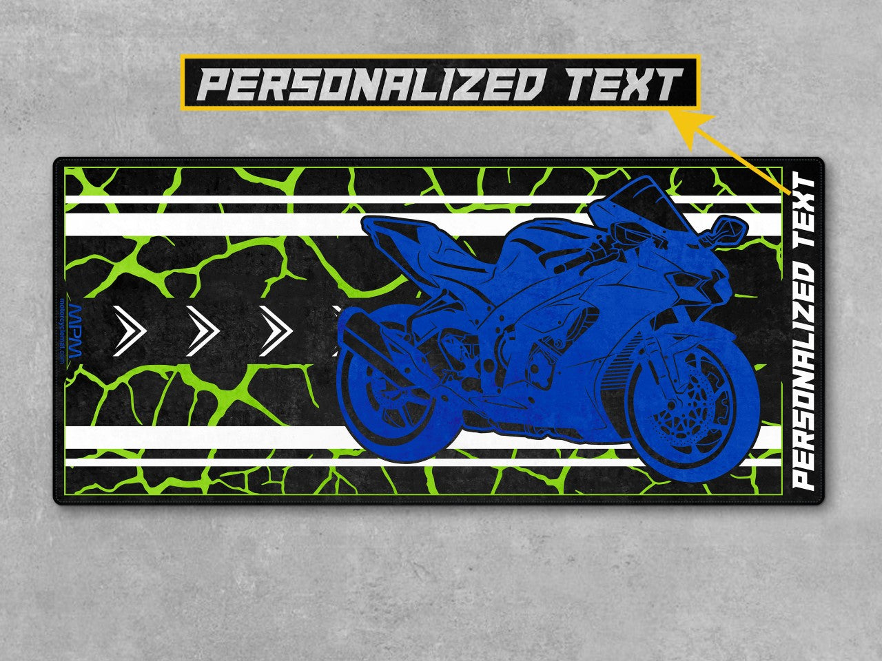 MPM Motorcycle Mat for Kawasaki - U202