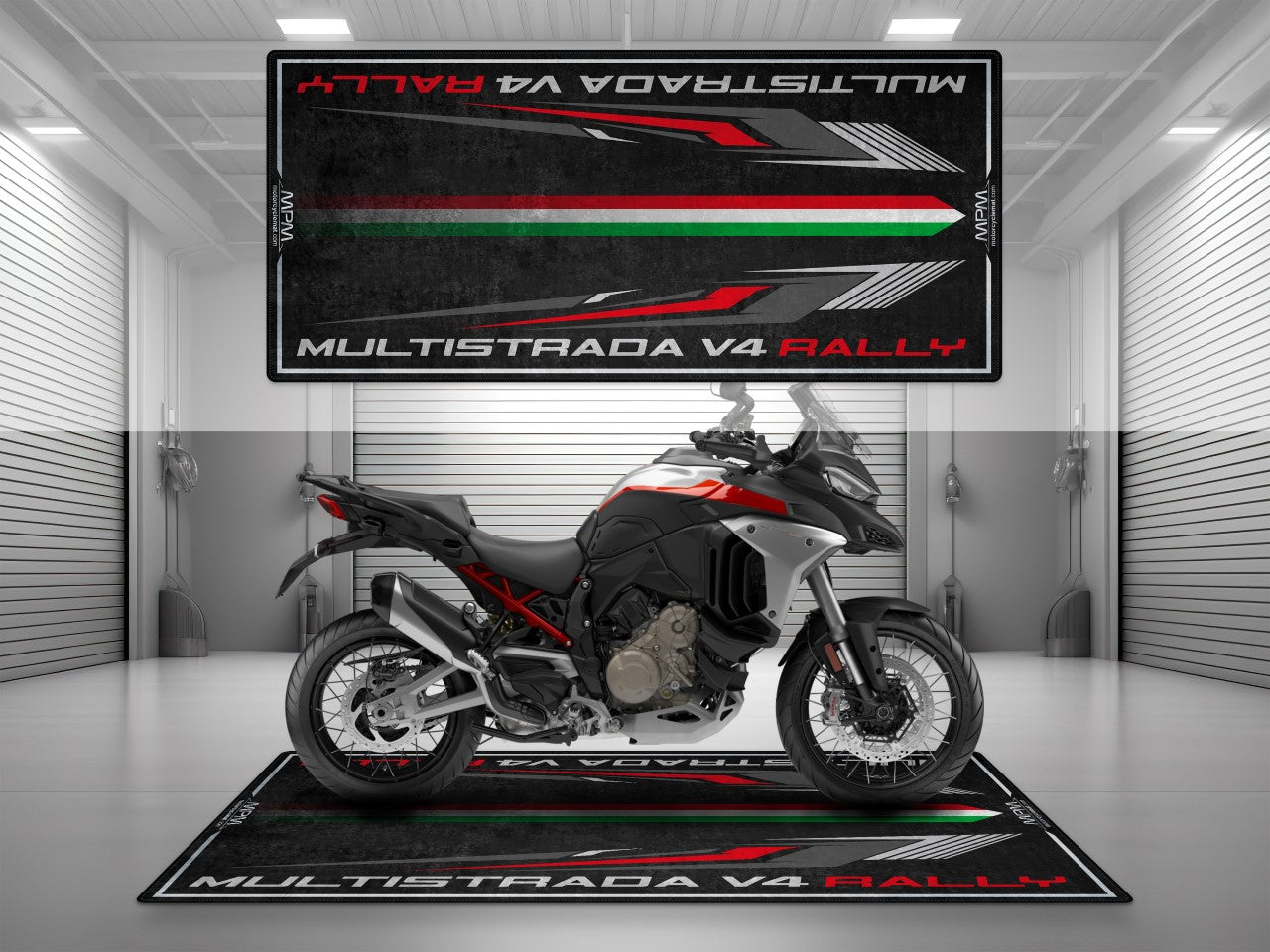 MPM Motorcycle Mat for Ducati Multistrada V4 Rally - MM4111