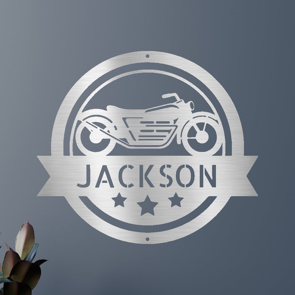 Motorcycle Personalized Gifts - Custom Metal Sign