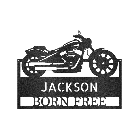 Motorcycle Personalized Gifts - Custom Metal Sign