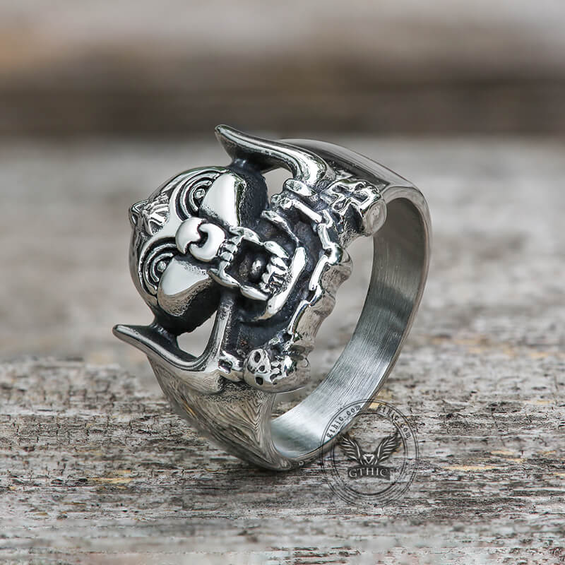 Motörhead Stainless Steel Warpig Finger Ring