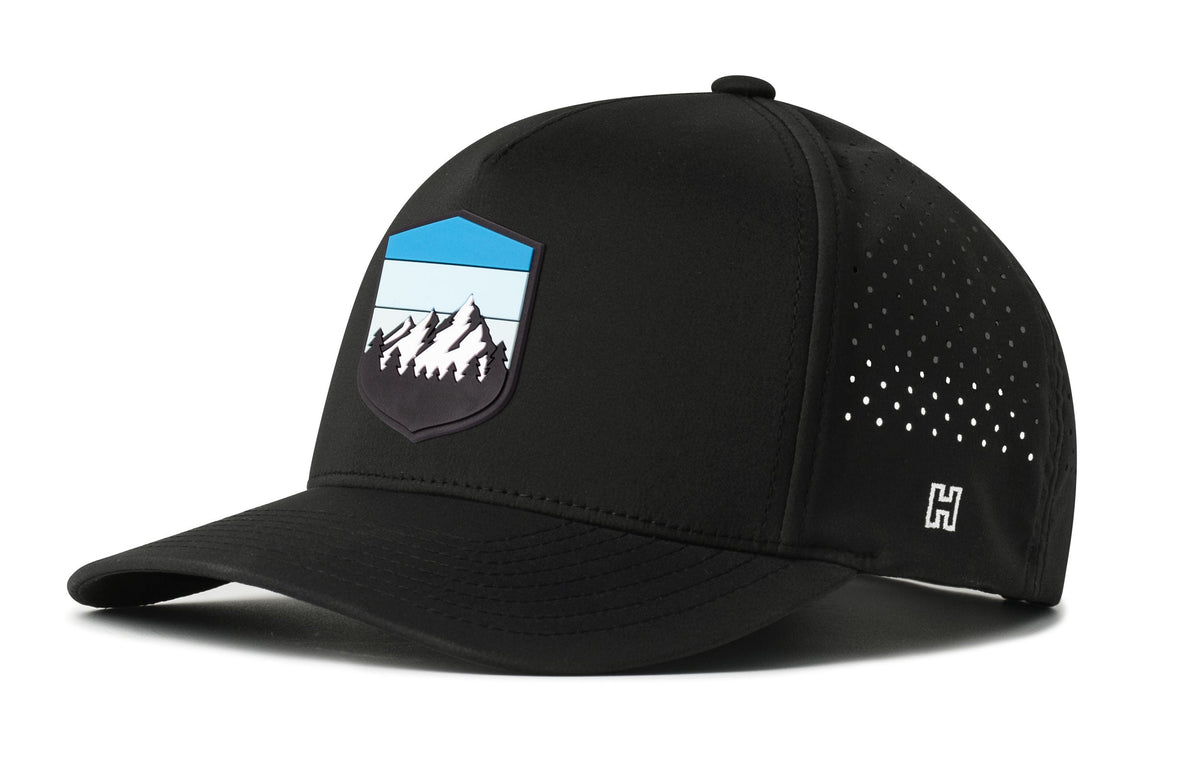 Mountains and Sky Performance 5-Panel Hat  |  Outdoors Flexfit Snapback