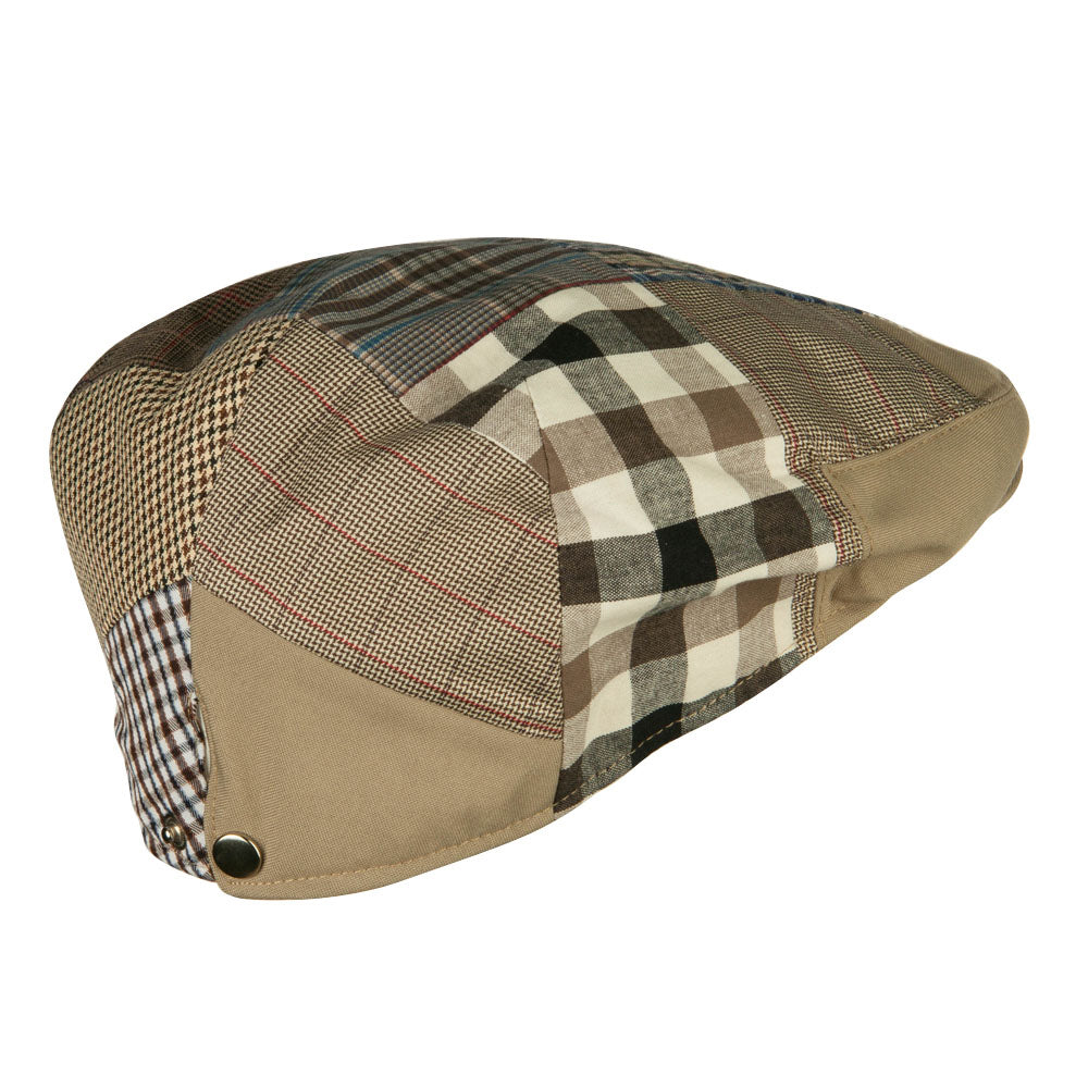Men's Patchwork Design Ivy Cap