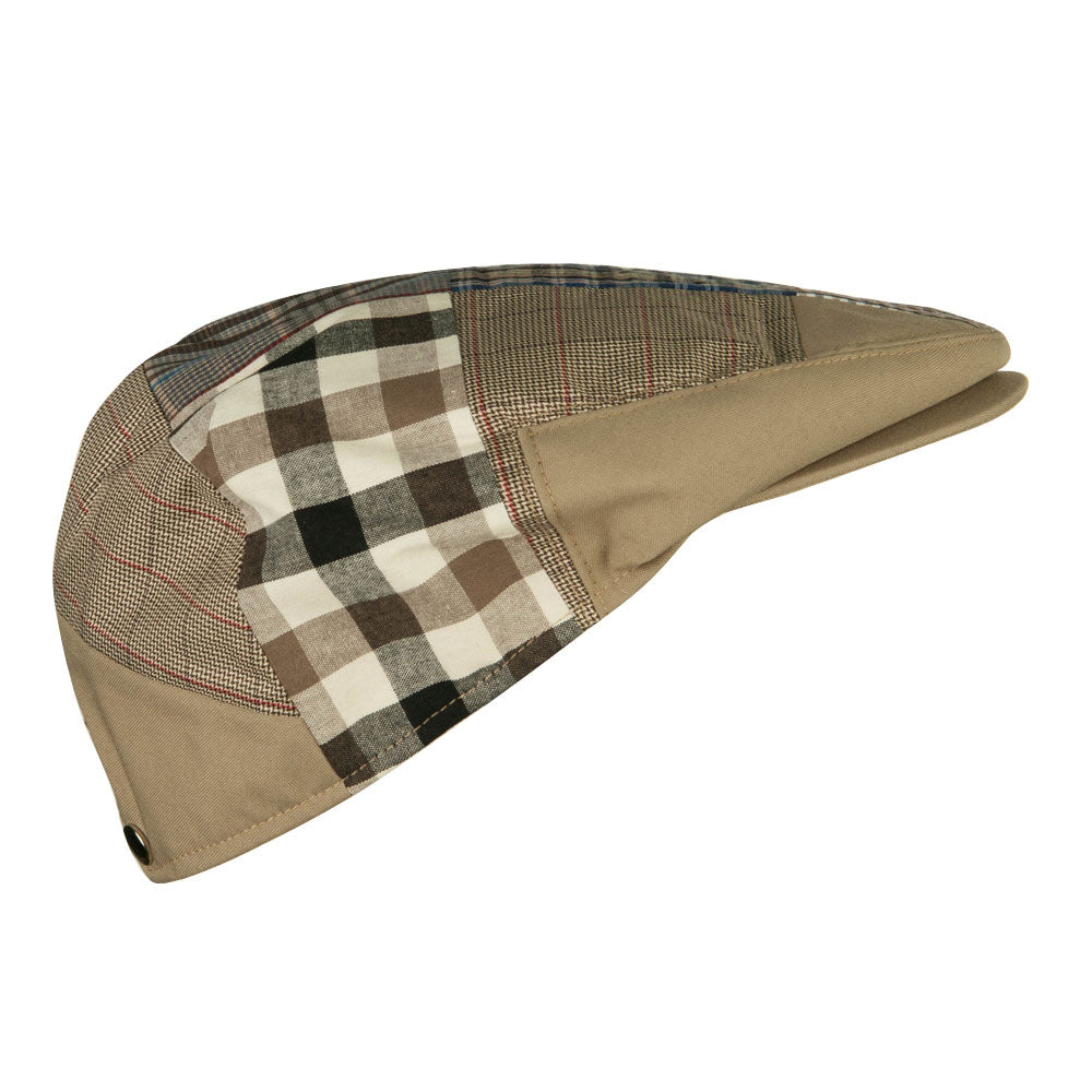 Men's Patchwork Design Ivy Cap