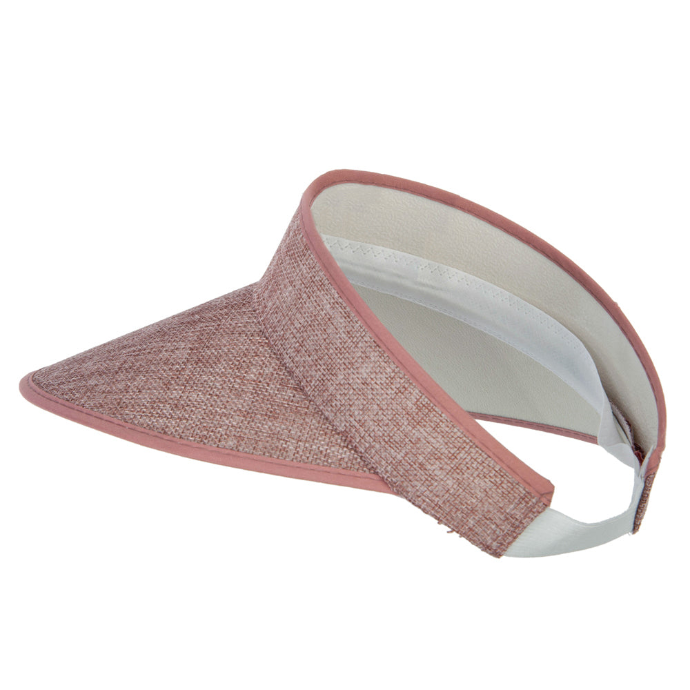 Women's Polyester Hard Wide Brim Gardening Sun Visor