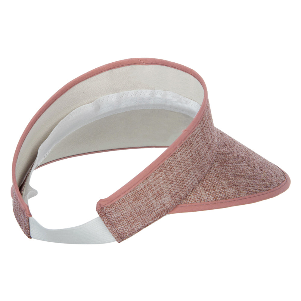 Women's Polyester Hard Wide Brim Gardening Sun Visor