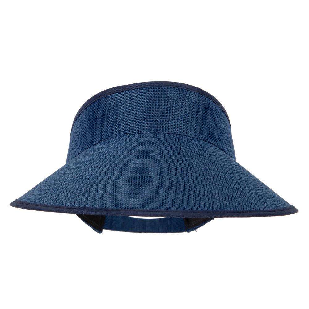 Women's Polyester Hard Wide Brim Gardening Sun Visor