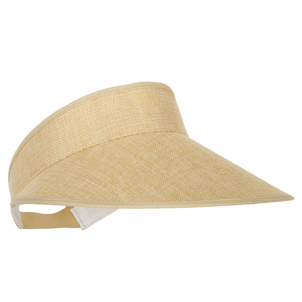 Women's Polyester Hard Wide Brim Gardening Sun Visor
