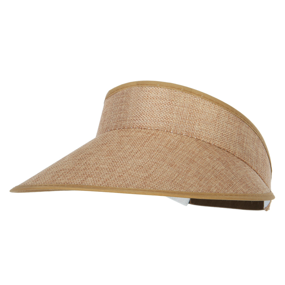 Women's Polyester Hard Wide Brim Gardening Sun Visor