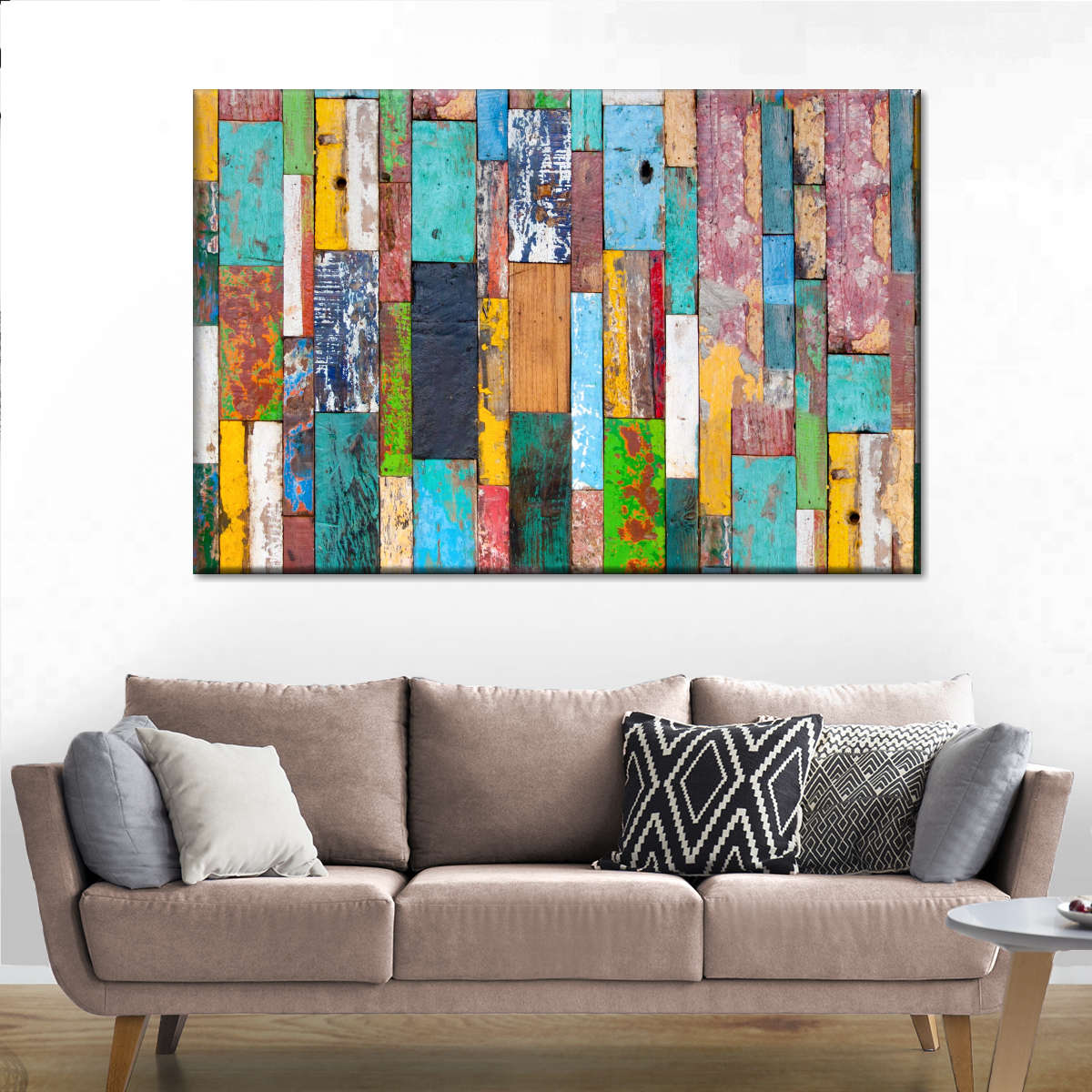 Retro Wood Wall Art