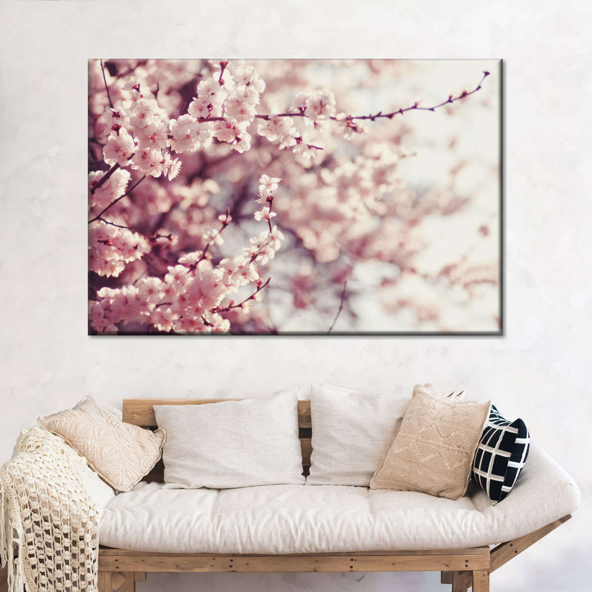Delicate Cherry Blossoms Wall Art