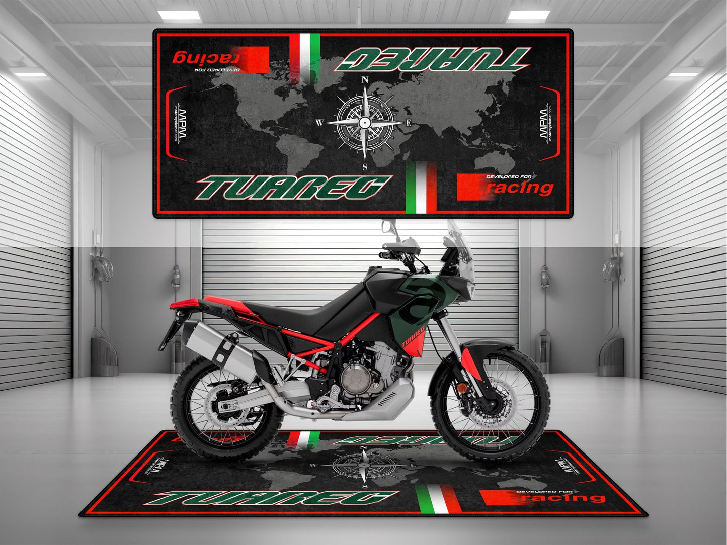 MPM Motorcycle Mat for Aprilia Tuareg - MM7274
