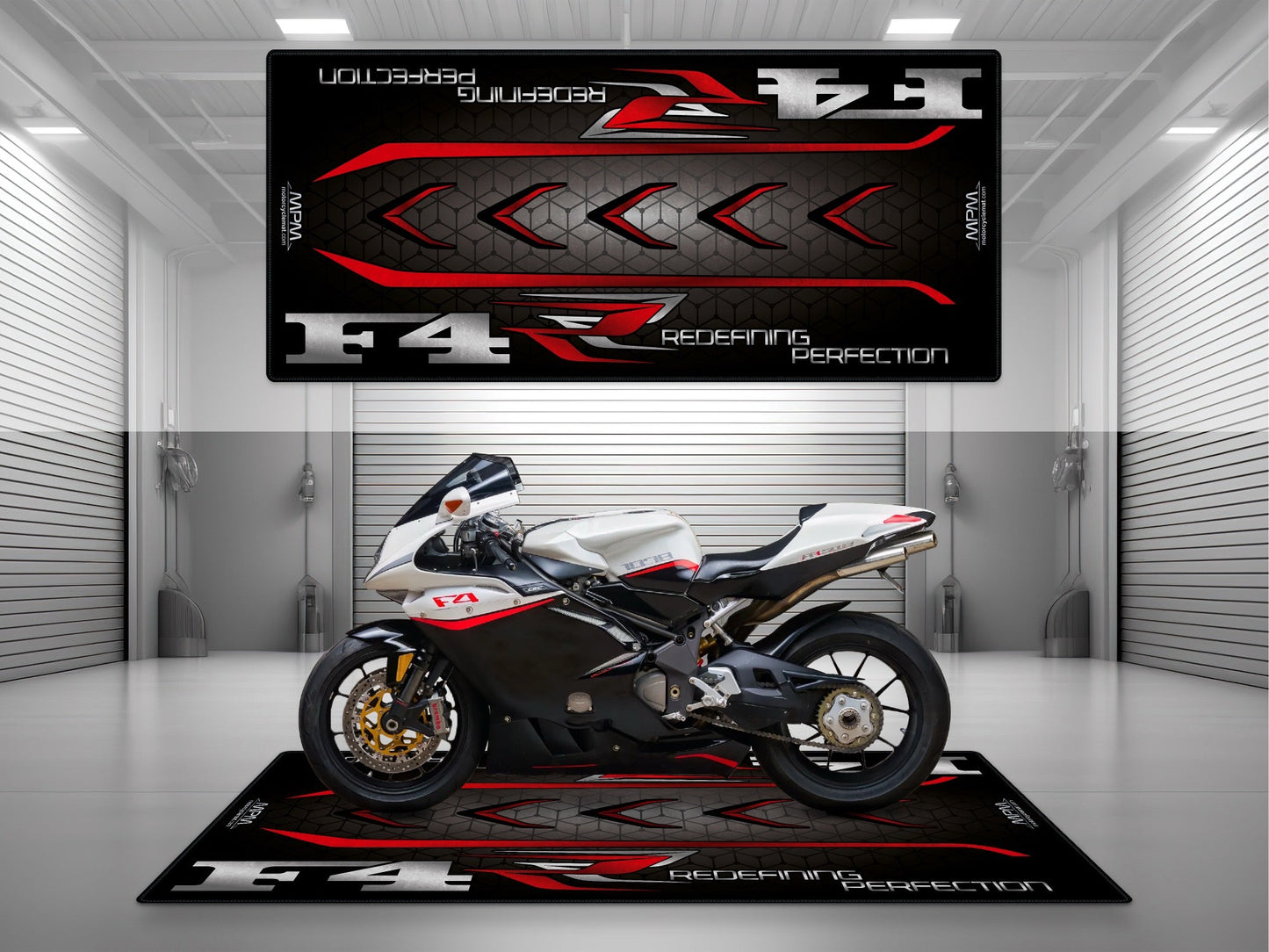 MPM Motorcycle Mat for MV Agusta F4 - U1502