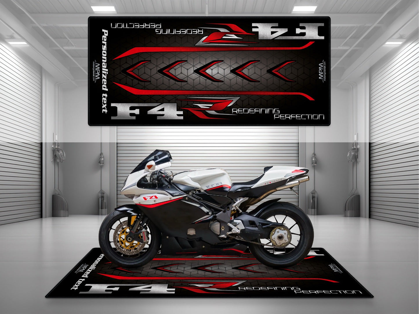MPM Motorcycle Mat for MV Agusta F4 - U1502
