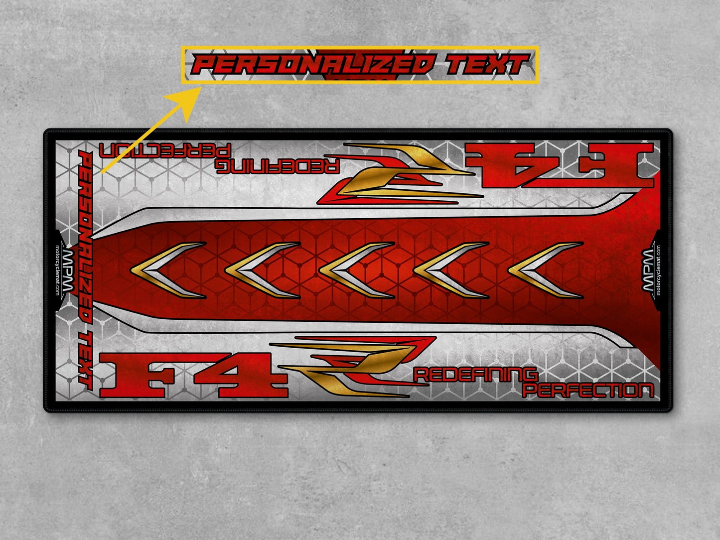 MPM Motorcycle Mat for MV Agusta F4 - U1502