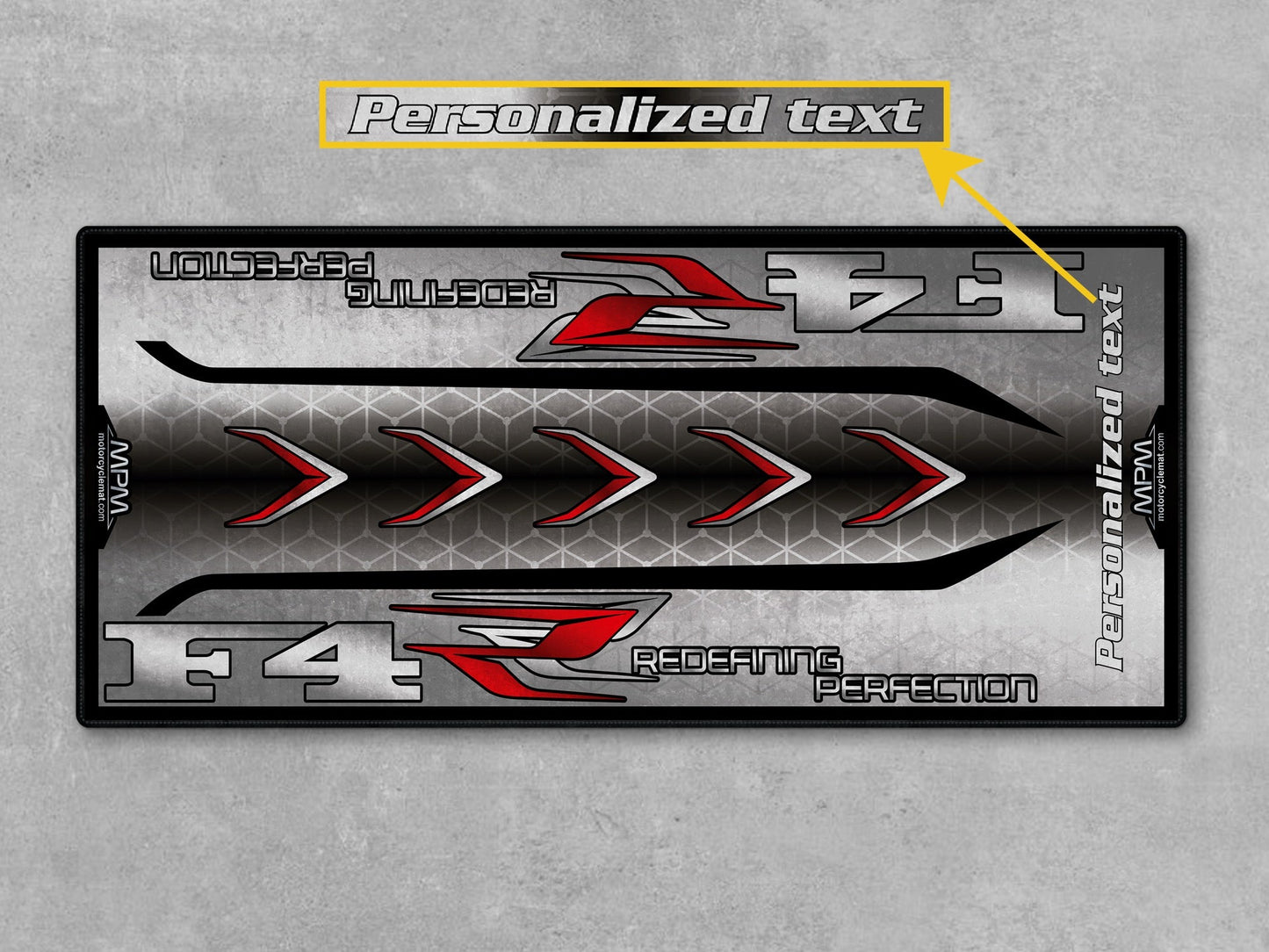 MPM Motorcycle Mat for MV Agusta F4 - U1502