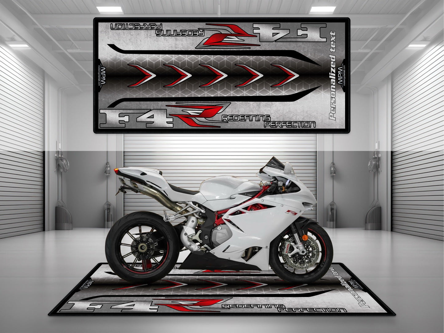 MPM Motorcycle Mat for MV Agusta F4 - U1502