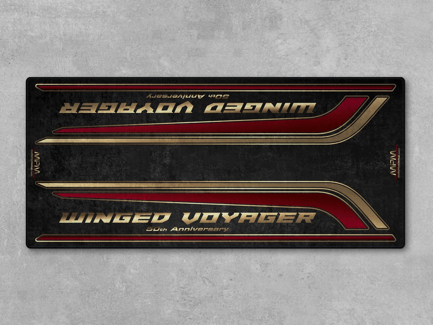 MPM Motorcycle Mat for Honda Goldwing 50th Anniversary - MM4211
