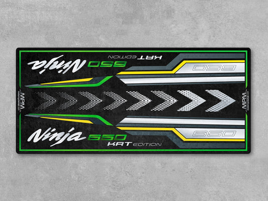 MPM Motorcycle Mat for Kawasaki Ninja 650 KRT Edition - MM7389