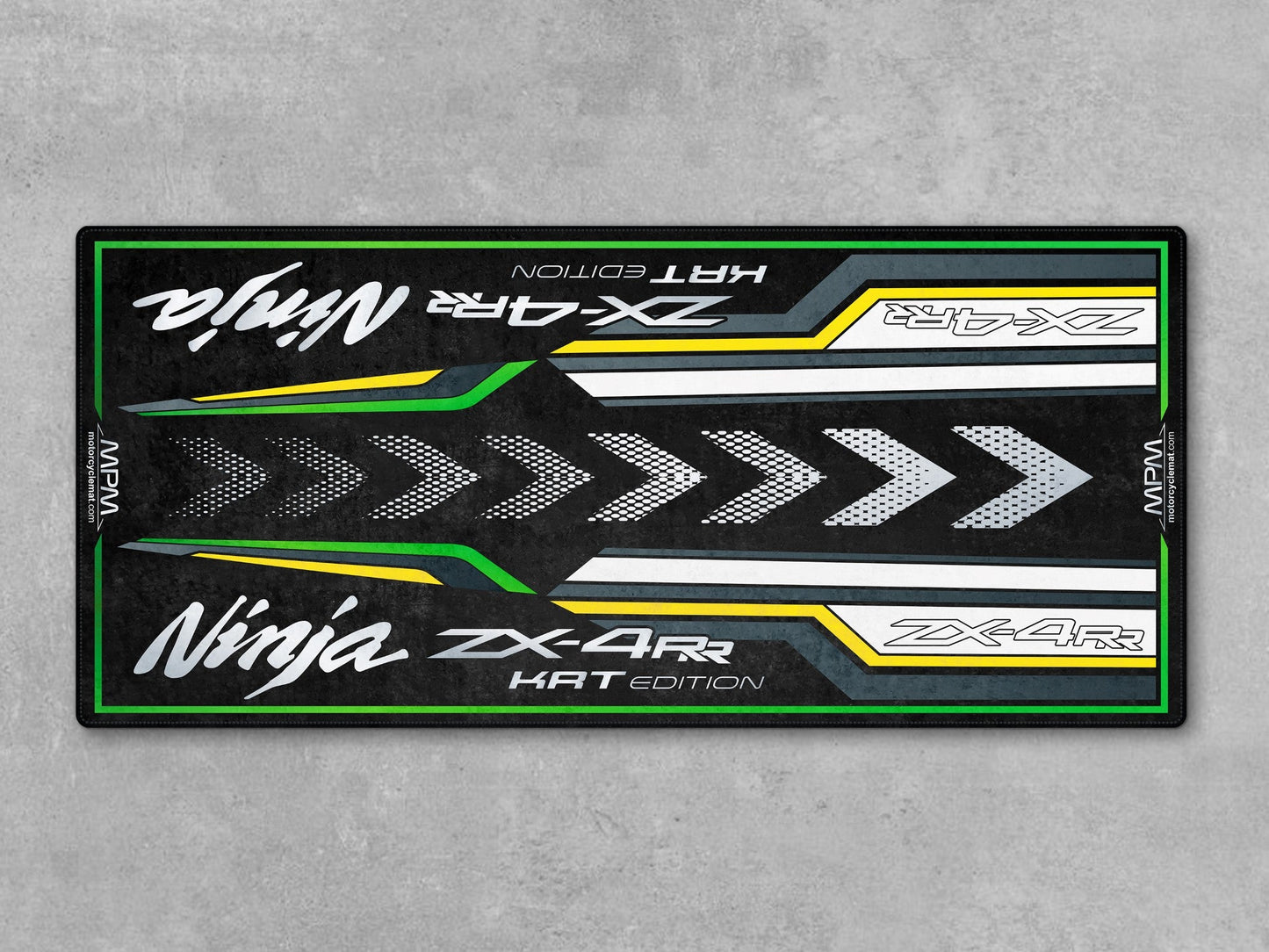 MPM Motorcycle Mat for Kawasaki Ninja ZX-4RR KRT Edition - MM7393