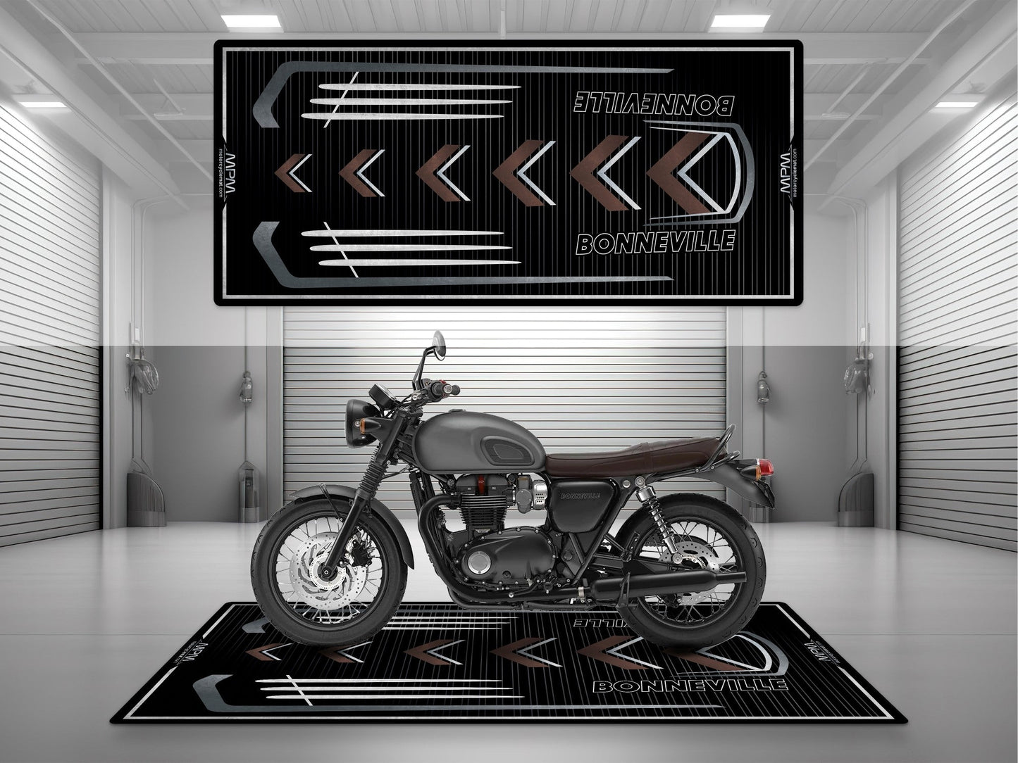 MPM Motorcycle Mat for Bonneville - U1300