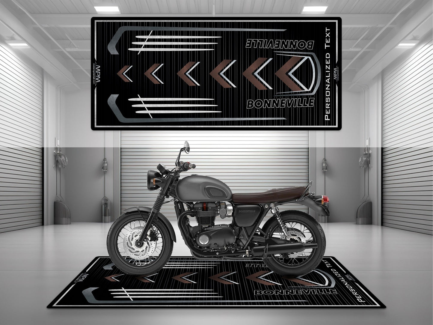 MPM Motorcycle Mat for Bonneville - U1300