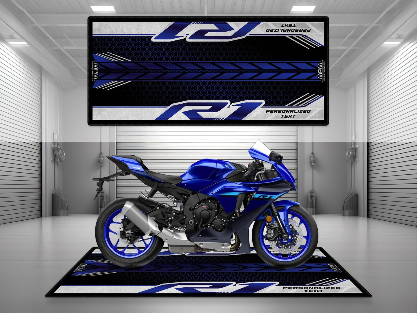 MPM Motorcycle Mat for Yamaha R1 - U1403