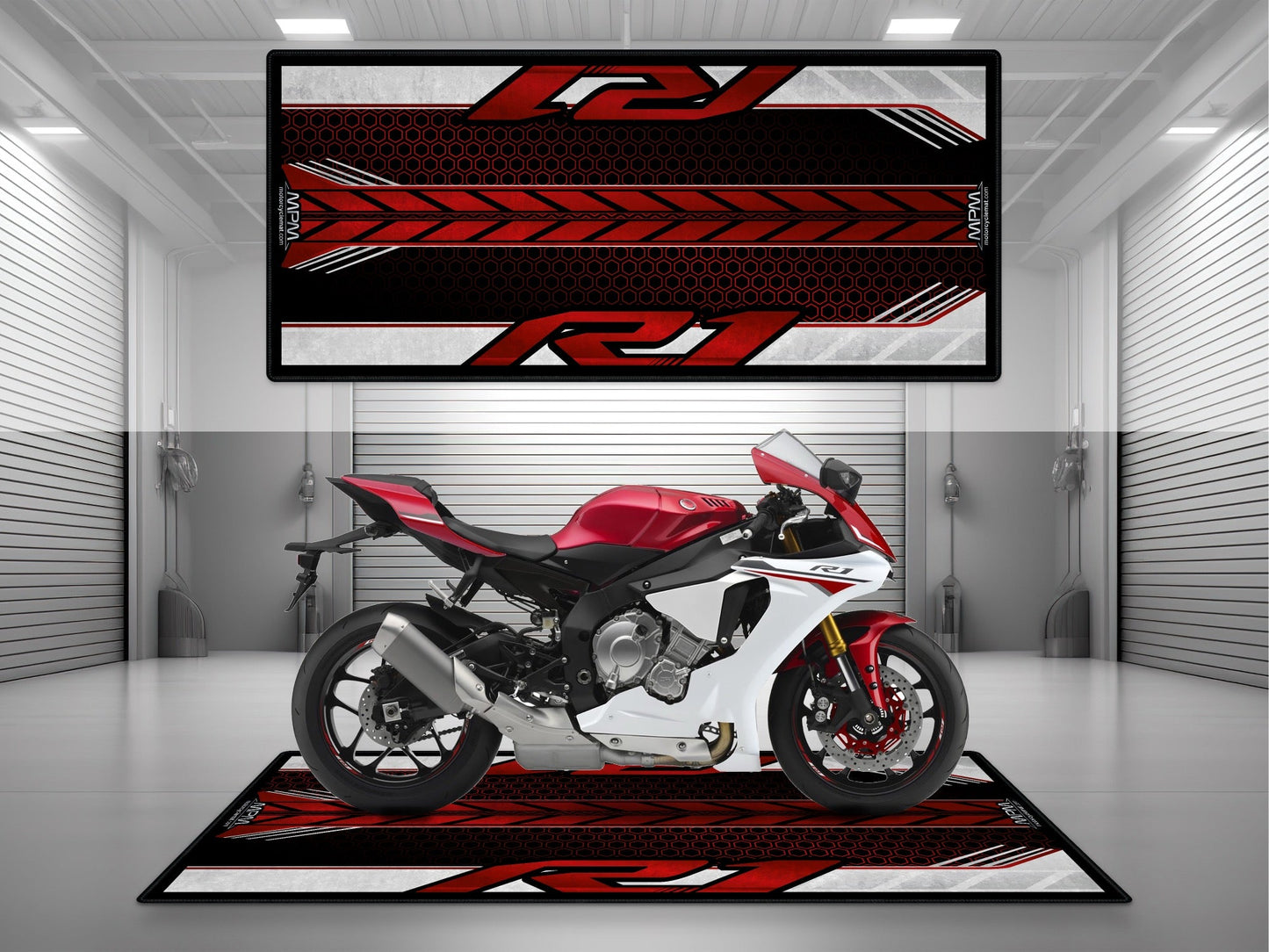 MPM Motorcycle Mat for Yamaha R1 - U1403