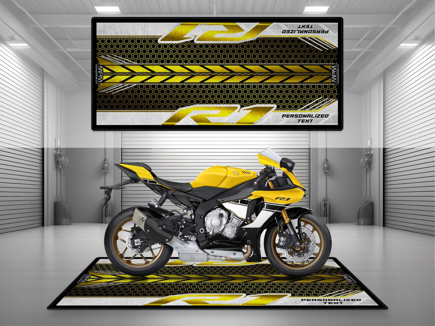 MPM Motorcycle Mat for Yamaha R1 - U1403