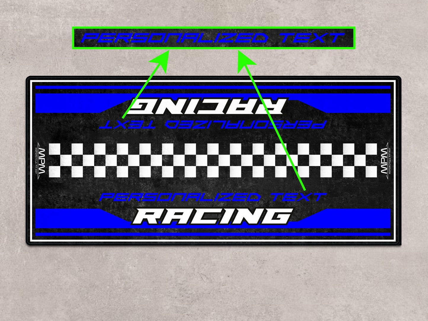 MPM Motorcycle Mat for Suzuki Motorsport - MM7126