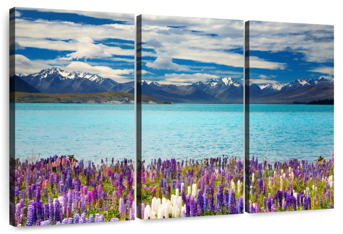 Lake Tekapo Mountain Wall Art