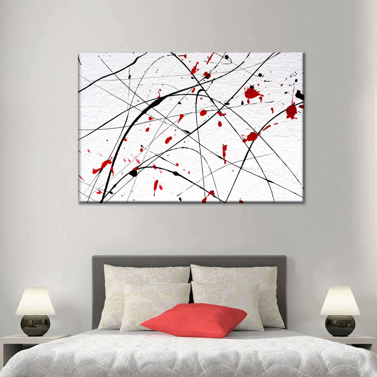 Modern Abstract Splash Wall Art