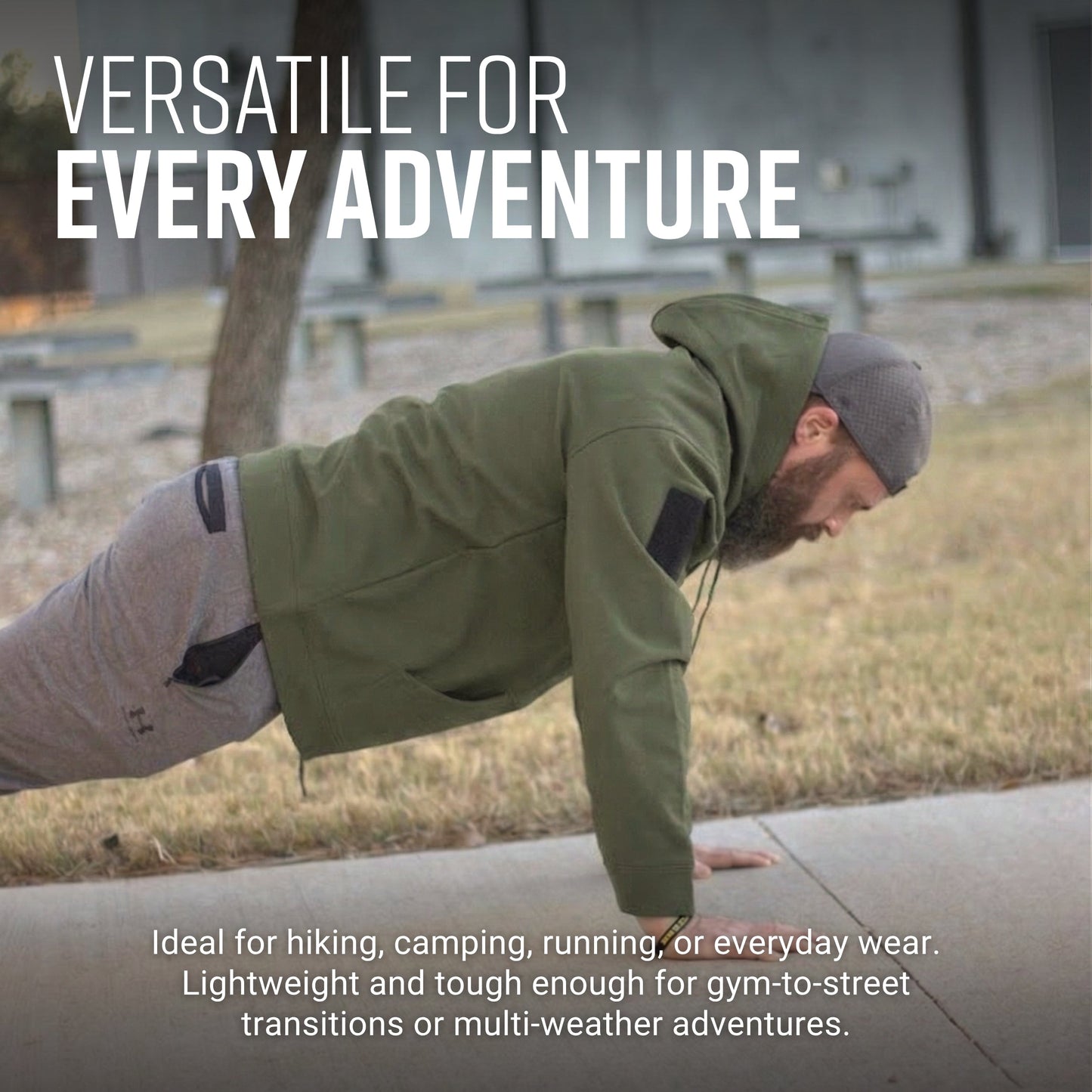 MudGear All-Weather Warrior Hoodie - Olive Drab Green