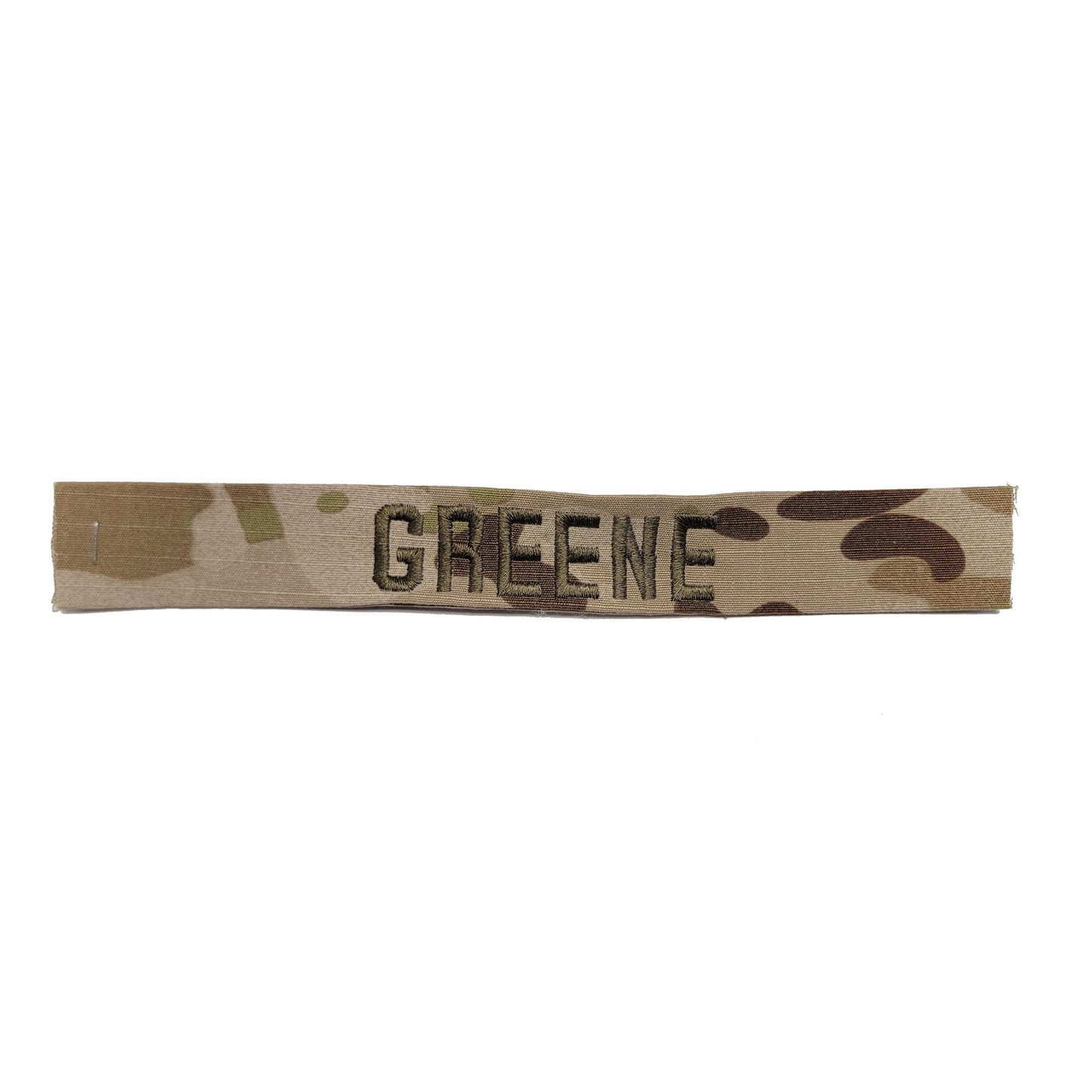 Multicam Arid Name Tape - SEW ON - Fabric Material