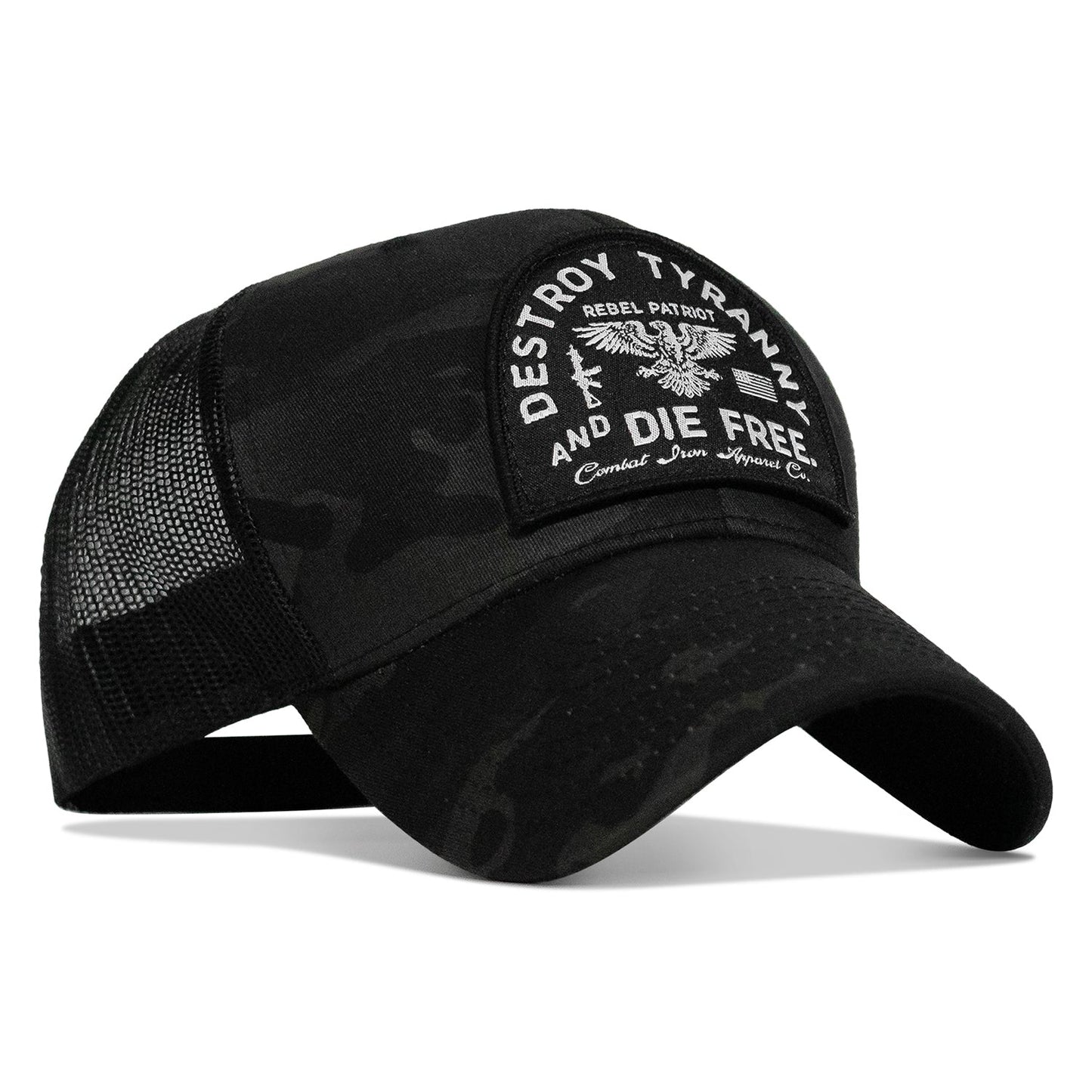 Destroy Tyranny and Die Free Patch Snapback